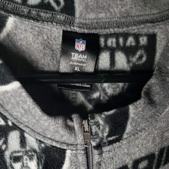 NFL Team Raiders Adult Onesis - Picture 8 of 9